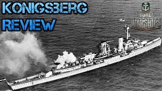 World of Warships  Konigsberg Review [upl. by Eirrahs694]