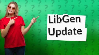 Did LibGen get shut down [upl. by Nemsaj]