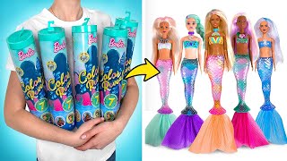 Barbie Cor Revelação Série Sereia Unboxing [upl. by Jeni]