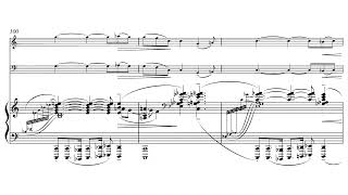 Maurice Ravel  Piano Trio 1914 w score [upl. by Nonnah]