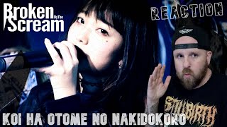 Japanischer Screamo ist anders geil  BROKEN BY THE SCREAM  Koi Ha Otome No Nakidokoro  Reaction [upl. by Evslin]