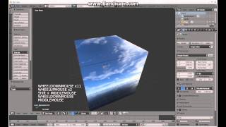 How to make a Rotating Skybox in Blender Very Basic [upl. by Tessie]