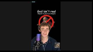 allegedlyian debate 81624 god isnt real feat chris pratt [upl. by Hairahcez]