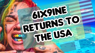 Tekashi 69 RETURNS to the USA [upl. by Ahsekram]