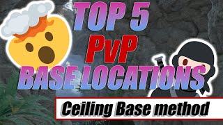 Soulmask  Top 5 PvP Base locations  How to build a Ceiling base [upl. by Teeniv]