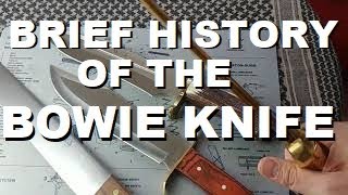 Brief History of the BOWIE KNIFE [upl. by Ekal36]