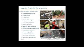 Webinar Exploring a Career in the Minerals Industry [upl. by Nashom]