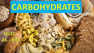 Carbohydrates AS Bio [upl. by Nylimaj]