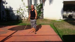 Arnis Double Sticks Basic Dos Manos [upl. by Inalaehon]