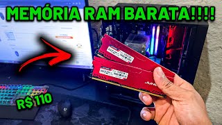 Memória Ram DDR3 Custo Benefício do AliExpress Juhor DDR3 2X8 1600MHZ Review e Testes [upl. by Aivatnahs279]