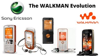 All Walkman Phones 20052011  Sony ericsson Walkman [upl. by Yttel]