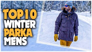 Best Mens Winter Parka on Amazon  Top 10 Best Winter Parka For Men [upl. by Wynny]