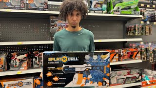 Buying My First SPLATRBALL Gun For Revenge [upl. by Atined]