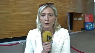 Marine Le Pen réagit à la levée de son immunité parlementaire [upl. by Shurlock506]