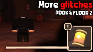 MORE GLITCHES in DOORS FLOOR 2 amp Tricks [upl. by Ahseenat]