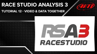 Race Studio Analysis 3  Tutorial 12  Video amp Data Together in RSA3 [upl. by Ing]