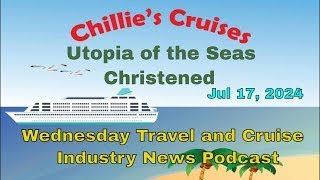 Utopia of the Seas Christened [upl. by Enrobialc953]