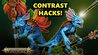 Contrast Hacks Painting Skinks for Warhammer Age of Sigmar  Seraphon Tutorial [upl. by Inna]