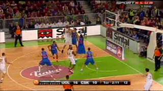 Union Olimpija  CSKA Moscow 81  72 Highlights 15122010 [upl. by Amick569]