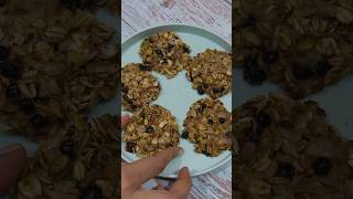 Gluten Free Sugar Free “Millet Oatmeal Cookies”No Oven Recipe shorts cookies healthy [upl. by Aikehs]