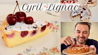 CLAFOUTIS AUX CERISES de CYRIL LIGNAC 🍒 Recette facile et rapide [upl. by Ardell]