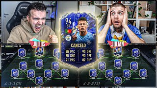 FIFA 22 JOAO CANCELO TOTY als ST Squad Builder Battle 😂💎 [upl. by Derby]