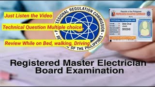 Registered MASTER ELECTRICIAN REVIEWER [upl. by Mathilda]