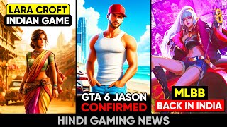 Finally GTA 6 Jason 😍 MINECRAFT 121 Tomb Raider India RE 9 MLBB India  Gaming News 206 [upl. by Pamela]