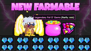 This quotNEW FARMABLEquot will make you RICH How to profit in Growtopia 1 BGL PER DAY l Growtopia [upl. by Gunilla160]