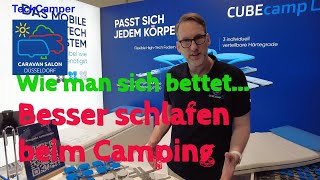 Caravan Salon 2024Tellerfedern Matratzen Kissen und Decken [upl. by Dor723]