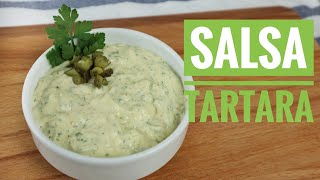 SALSA TARTARA  Estilo Venezolano  Facil Recetas Venezolanas [upl. by Eeldarb]