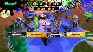 Salmon Run Freelance 90 Salmonid Smokeyard  Splatoon 3 [upl. by Ladonna]