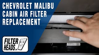 How to Replace Cabin Air Filter 2016 Chevrolet Malibu  AQ1223C [upl. by Kellie165]