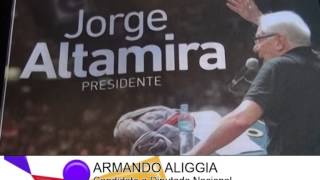 DIARIO DE BARILOCHEMALI QUINTILLÁN Y ARMANDO ALIGGIA Candidatos a Diputados Frente de Izquierda [upl. by Ynnad]