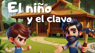 ✅ El NIÑO y el CLAVO 👦🔨  CUENTO INFANTIL con MORALEJA [upl. by Elleinnod]