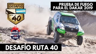 DAKAR 2019 La previa en el DESAFÍO RUTA 40 [upl. by Huskamp5]