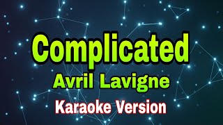 Complicated  Avril Lavignekaraoke version videoke karaoke [upl. by Enomyar292]