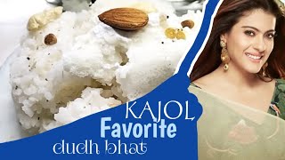 kajol favorite dudh bhat ki recipe 🤤 l dudh bhat kaise banta ha [upl. by Onivag]