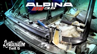 e28 Alpina B9 35 Restauration Teil 5Scheibenrahmen ersetzen [upl. by Netta]