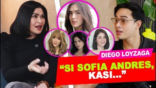 DIEGO LOYZAGA BAKIT NANGHIHINAYANG SA KANYANG EX NA SI SOFIA ANDRES  Aiko Melendez [upl. by Aslin24]