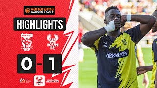 📺 HIGHLIGHTS  12 August 23  York City 01 Harriers [upl. by Anneg]