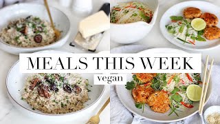 3 Favourite Meals This Week Vegan  JessBeautician [upl. by Aidyl]