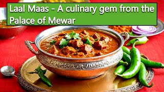 Laal Maas  A culinary gem from the palace of Mewar A must try recipe food nonveg [upl. by Lillie]