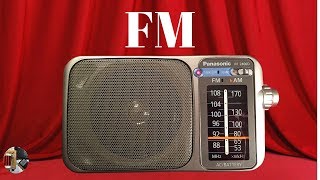 Panasonic RF2400D Radio  Daytime FM  Radio Todderbert [upl. by Pape]