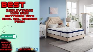 Best Zeelovtress King Size Mattress with Cool Gel Memory Foam and Pocketed Coils in a Box Review [upl. by Simpkins]