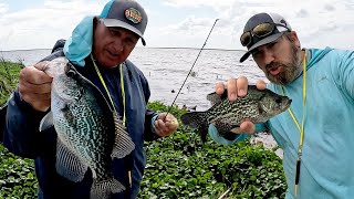 Florida quotIce Fishingquot for Crappie on Lake Okeechobee [upl. by Ramoj859]