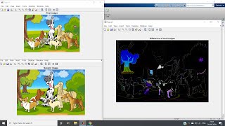 Spot the difference  Image Subtraction  MATLAB [upl. by Jolee]
