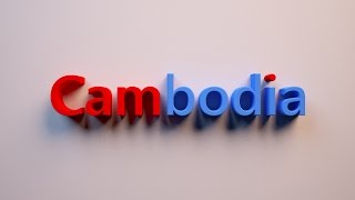 3D Text Animation with 3ds max  By Ngoun Buntharo [upl. by Eidod]