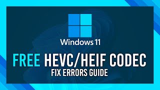 Fix HEIF andor HEVC Image Extensions Required FREE  Official [upl. by Acinorev255]