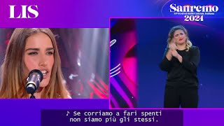 LIS Sanremo 2024  Clara canta Diamanti grezzi [upl. by Aciras]